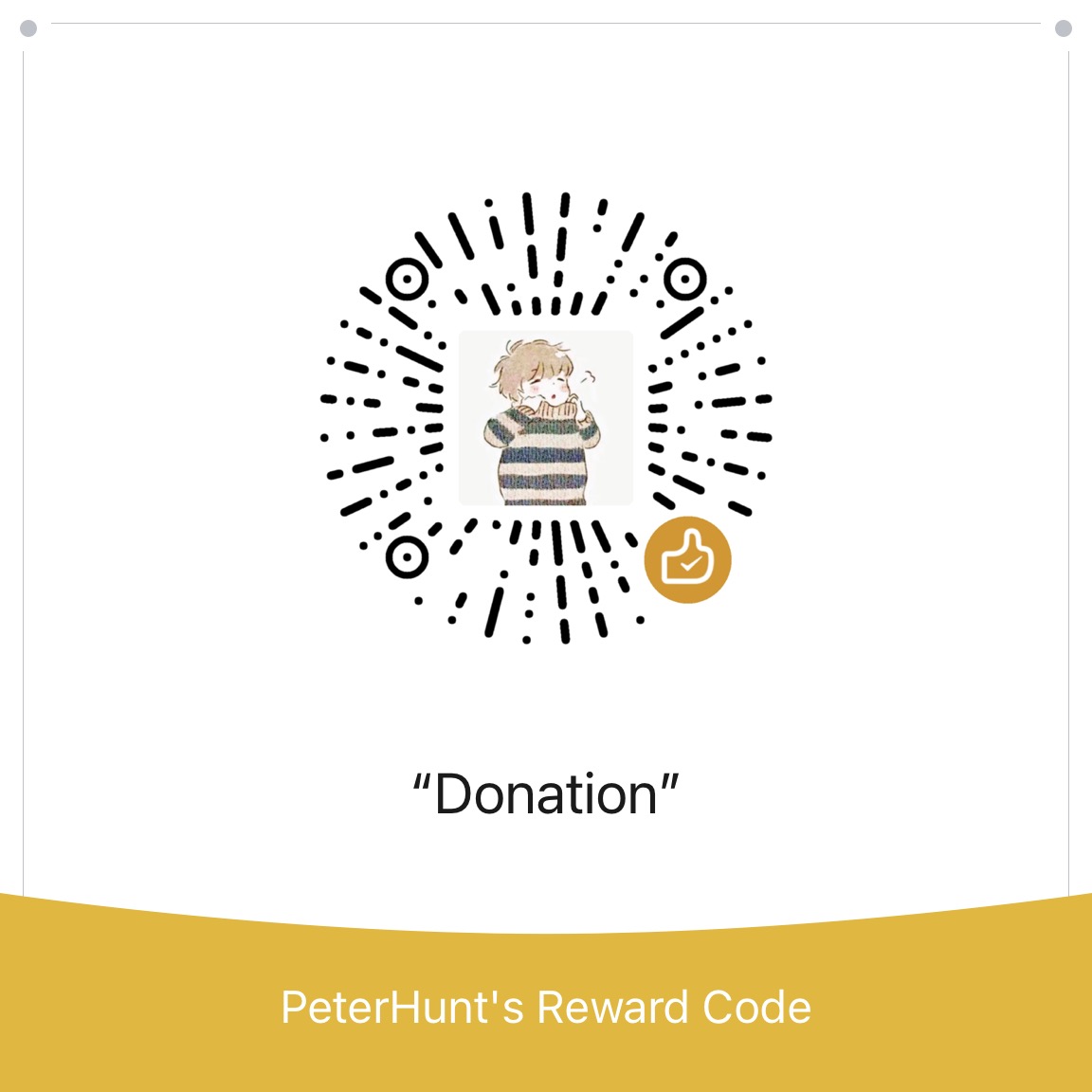 Donation QR Code